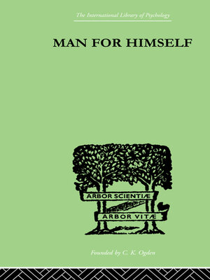 cover image of Man for Himself